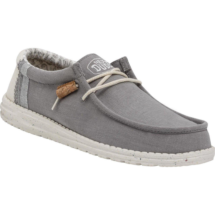 Heydude Classic Wally Linen Extra Wide Shoes-5