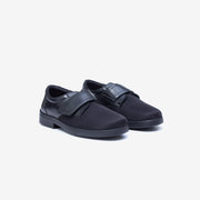Tredd Well Benjamin Black Stretch Extra Wide Shoes-8