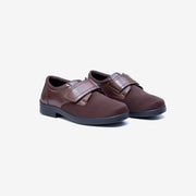 Tredd Well Benjamin Brown Stretch Extra Wide Shoes-7