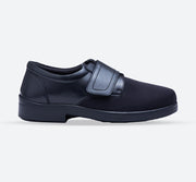 Tredd Well Benjamin Black Stretch Extra Wide Shoes-1