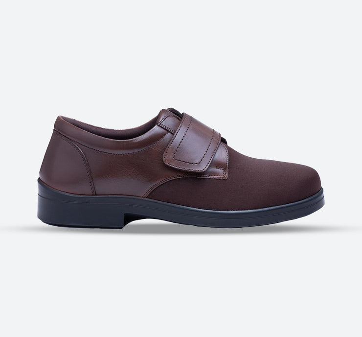 Tredd Well Benjamin Brown Stretch Extra Wide Shoes-main