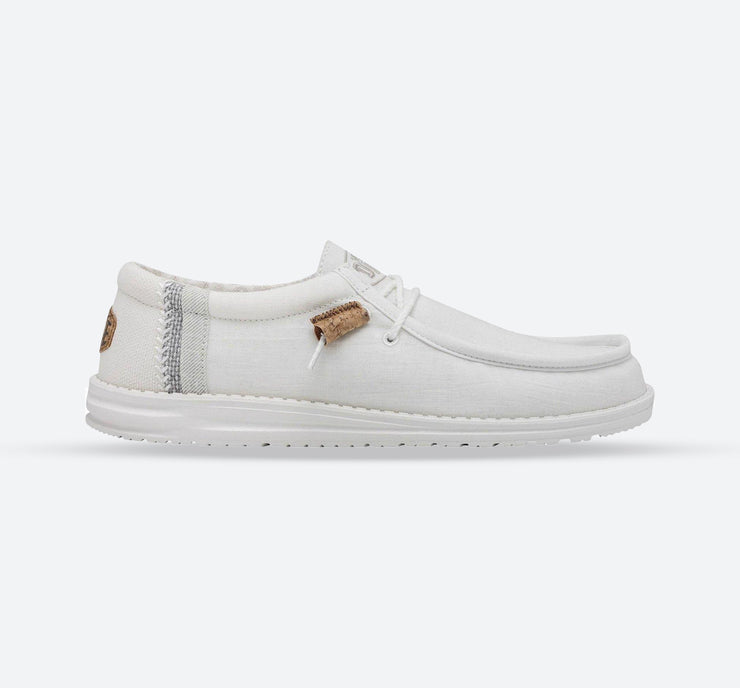 Heydude Classic Wally Linen Extra Wide Shoes-main