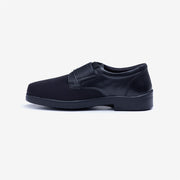 Tredd Well Benjamin Black Stretch Extra Wide Shoes-5
