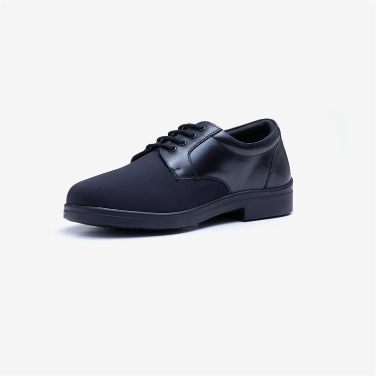 Tredd Well Ryan Black Extra Wide Shoes-5