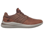 Skechers 210308 Exta Wide Delson Brown Trainers-1