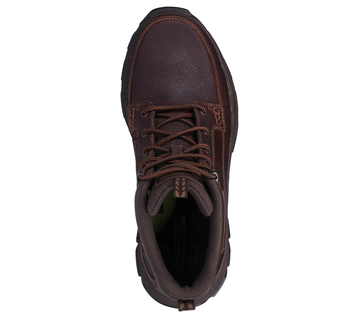 Men's Wide Fit Skechers 204454 Respected Boswell Waterproof Boots