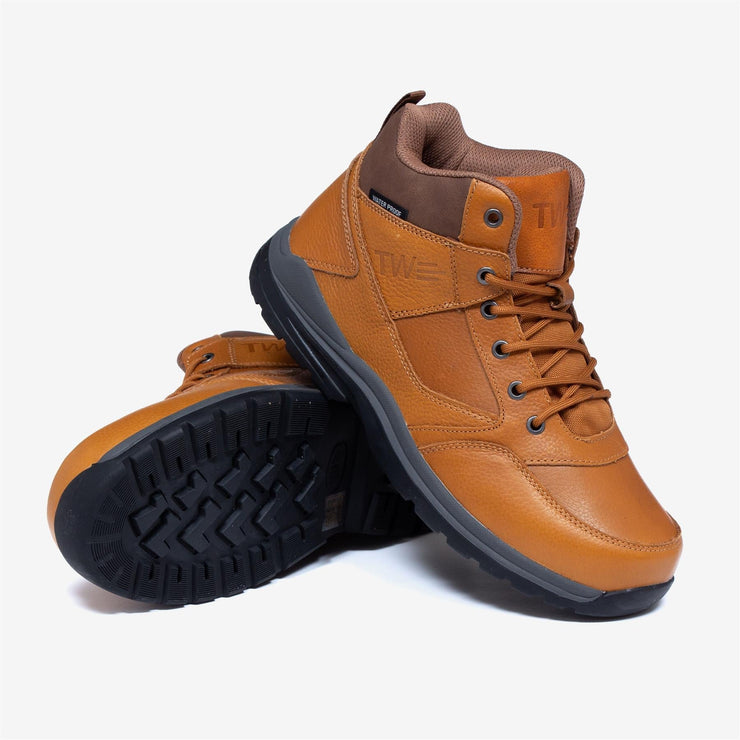 Tredd Well Tough Tan Extra Wide Hiking Boots-6