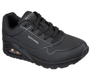 Skechers 73690 Extra Wide Uno - Stand On Air Walking Street Trainers-6