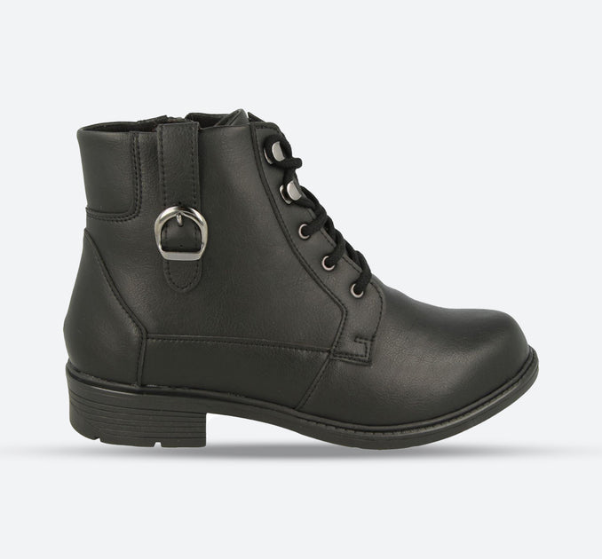 Womens Wide Fit Ankle Boots | Ankle Wider Boots | Large Calf Boots