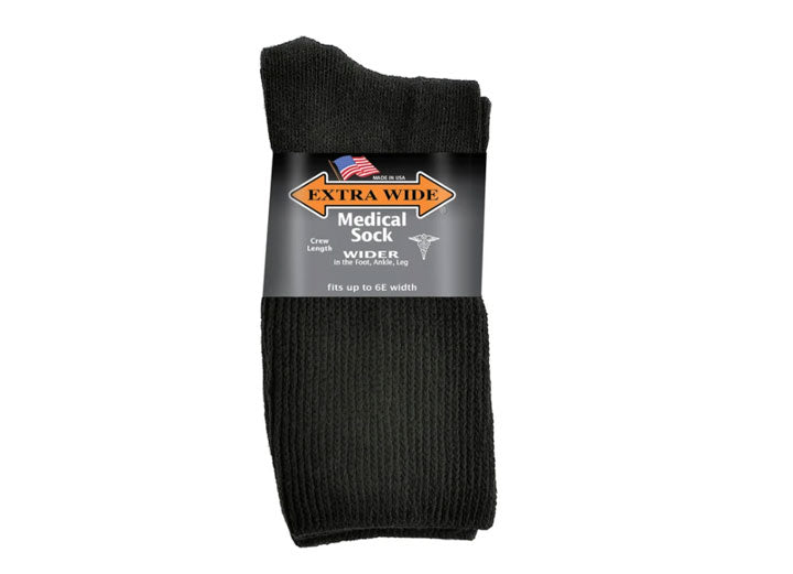 Mens Extra Wide 5850 Comfort Fit Medical Socks Extra Wide Wide Fit