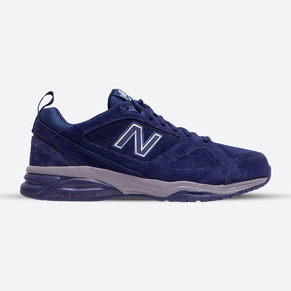 Mens Wide Fit New Balance MX624NV4 Trainers Navy New Balance