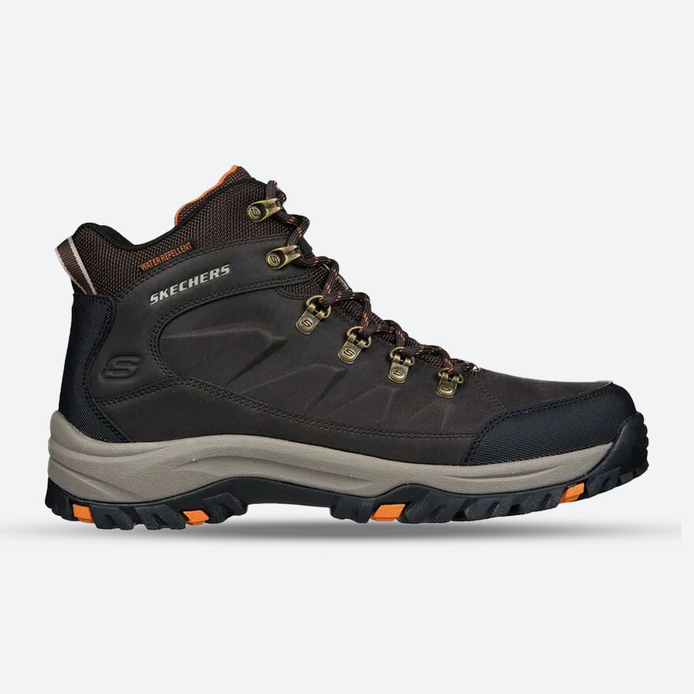 Mens Brown Leather Waterproof Walking Boots At Ronald Wray Blog