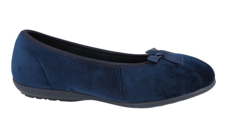 Womens Wide Fit DB Thetford Slippers