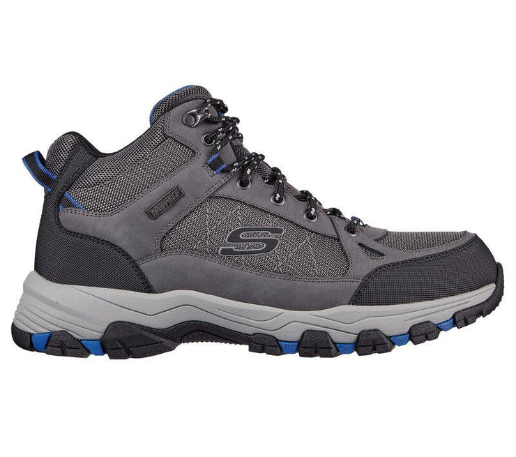 Skechers 204477 Grey Wide Selmen Melano Hiking Boots-1