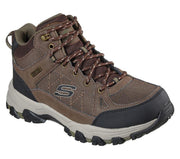 Skechers 204477 Selmen Melano Chocolate Extra Wide Walking Hiking Boots-2