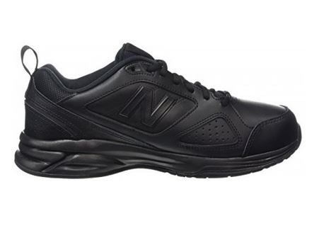 Men's Black Wide Trainers