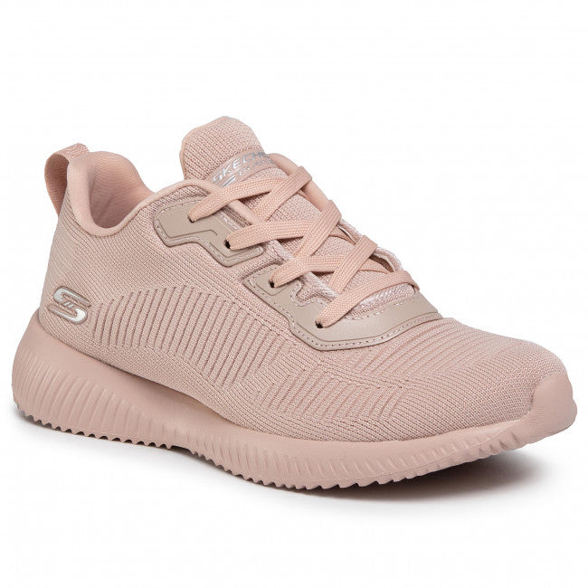 Skechers 32504 Extra Wide Bobs Tough Talk Trainers Pink-2