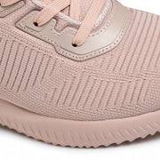 Womens Wide Fit Skechers Bobs Tough Talk-32504 Trainers - Pink