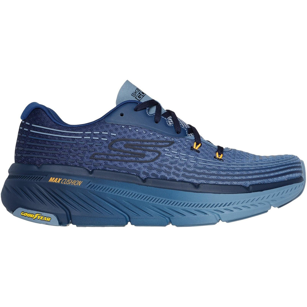 Men's Wide Fit Skechers 220835 Max Cushioning Premier 2.0 Vivid 2 Trainers in Navy - Image 2