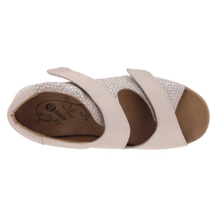Women's Wide Fit DB Bugle Sandals in Sky Blue Multi Leather - Image 10