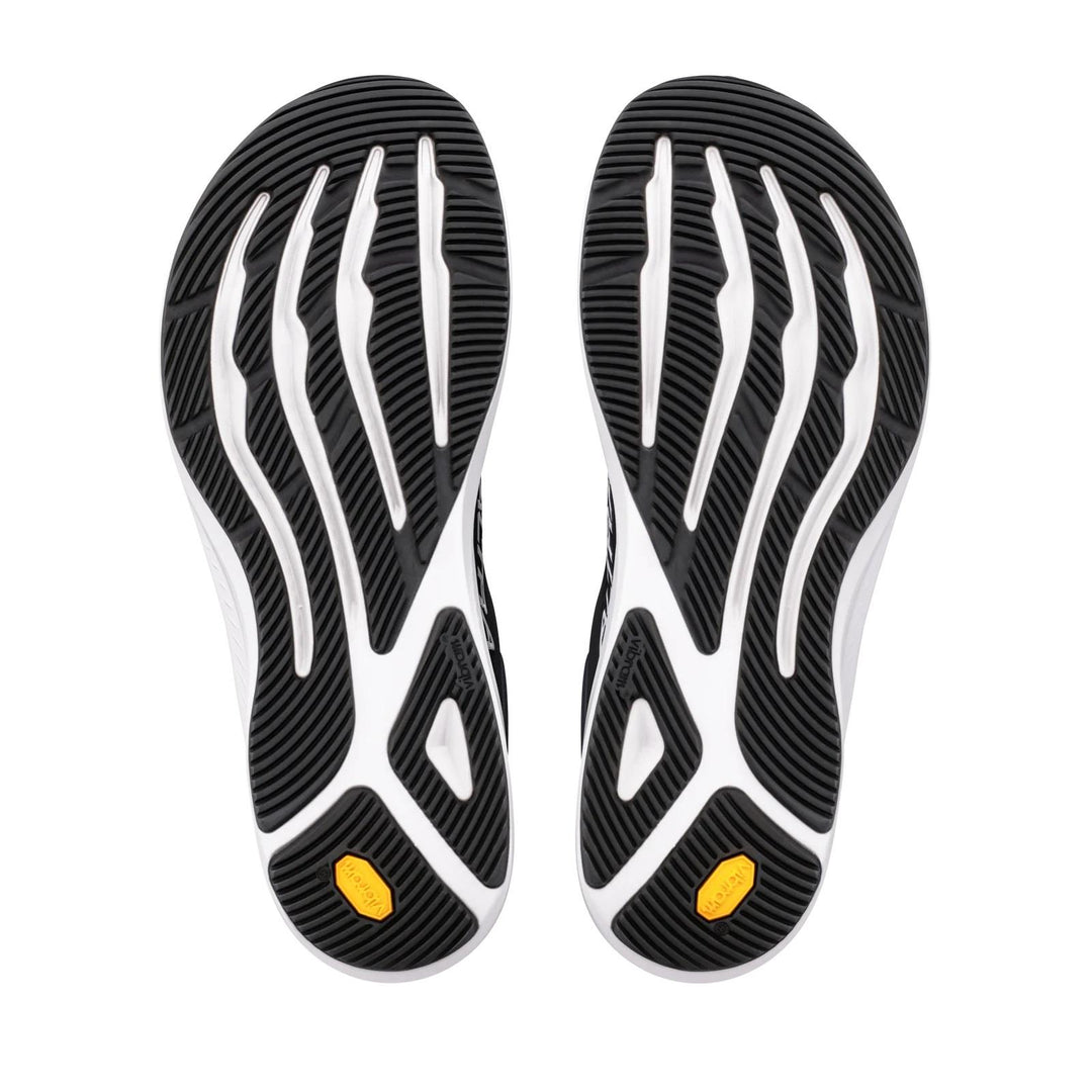 Men's Wide Fit Altra Torin 9 Trail Running Trainers in Black/White/Black - Image 7