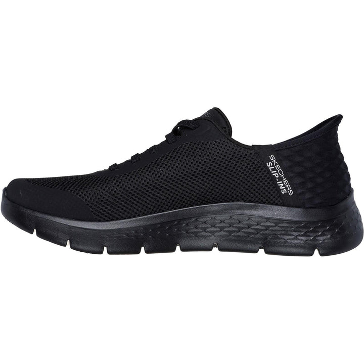 Men's Wide Fit Skechers 216324 Slip-ins Go Walk Flex Hands Up Trainers in Brown - Image 1