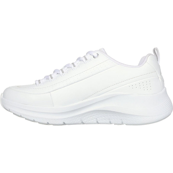Women's Wide Fit Skechers 150061 Arch Fit 2.0 Star Bound Trainers in Black - Image 1