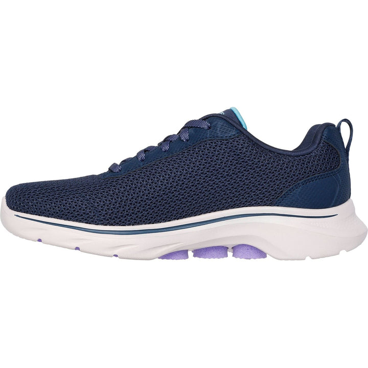 Women's Wide Fit Skechers 125263 Go Walk 7 Kaylor Trainers