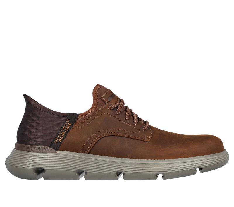 Men's Wide Fit Skechers Slip-ins 205046 Garza Gervin Trainers in Black - Image 6