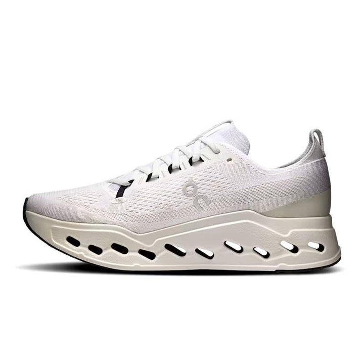 Men's Wide Fit On Cloudsurfer Max Wide Trainers in White/White - Image 1