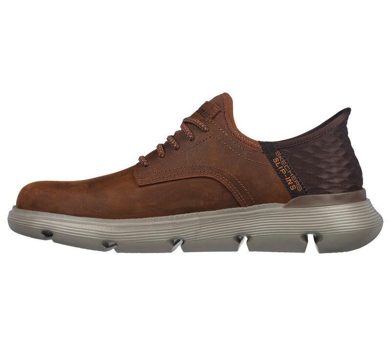 Men's Wide Fit Skechers Slip-ins 205046 Garza Gervin Trainers in Black - Image 8