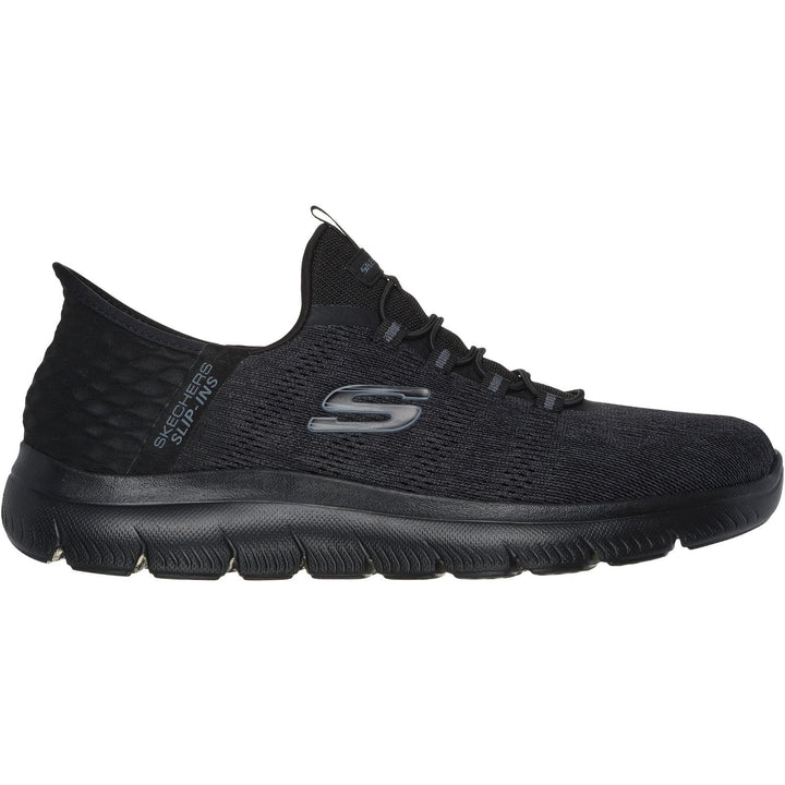 Men's Wide Fit Skechers 232469 Slip-ins Summits Key Pace Trainers in Black - Image 1
