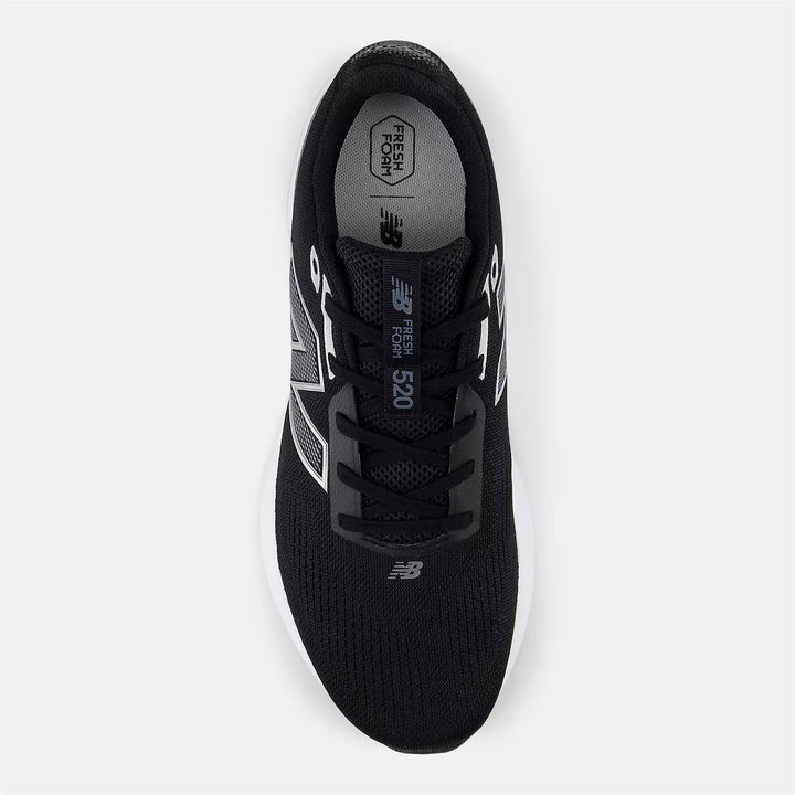 Men's Wide Fit New Balance M520LK9 Walking/Running Trainers - Fresh Foam in Black - Image 1