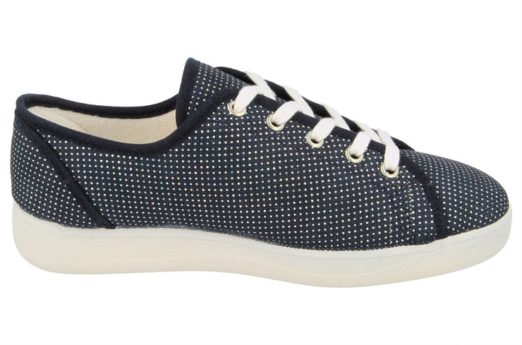 Womens Wide Fit DB Tampa Canvas Shoes