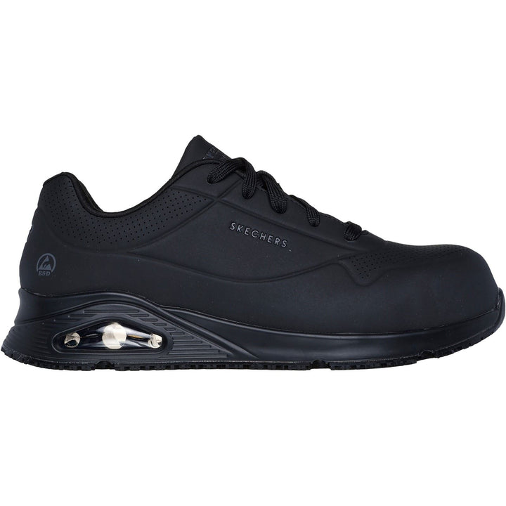 Men's Wide Fit Skechers 200177EC Uno Sr Doltin Safety Trainers