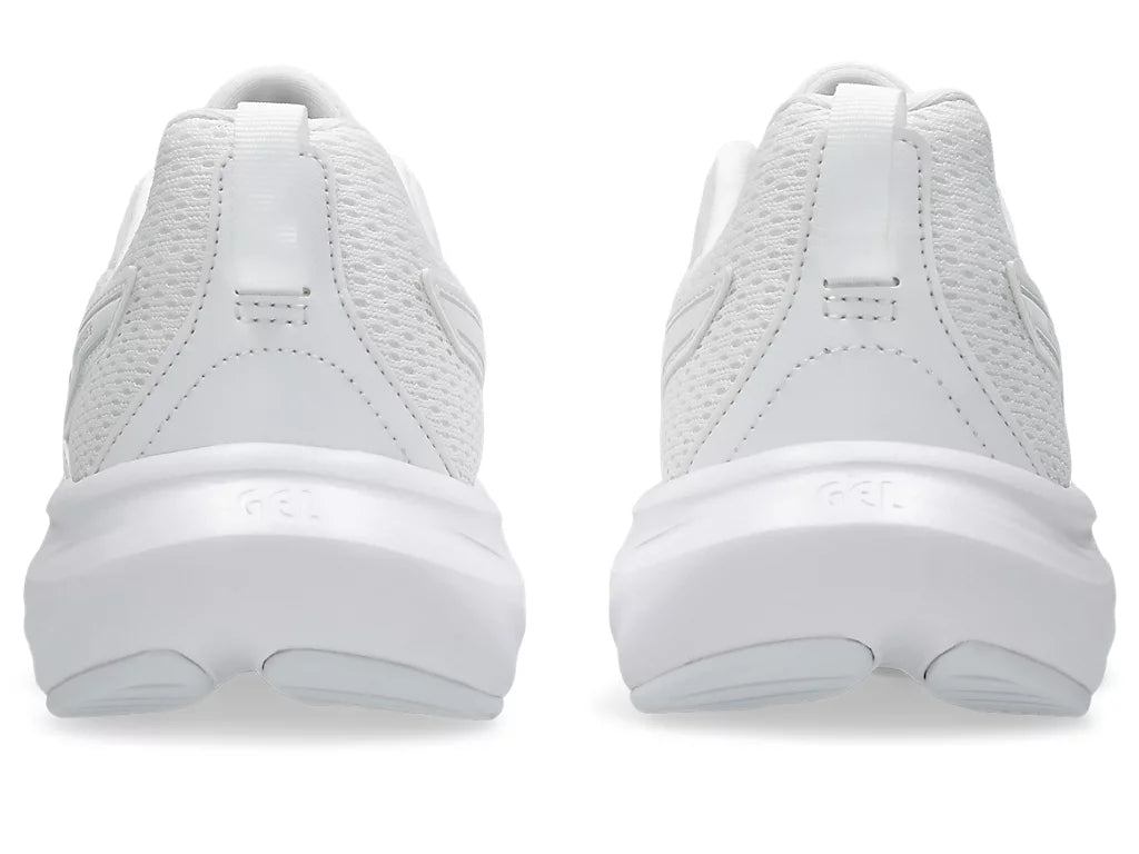 Men's Wide Fit Asics Gel Contend 9 Running Trainers in White/Glacier Grey - Image 2