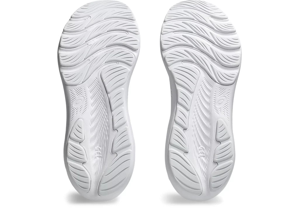 Men's Wide Fit Asics Gel Contend 9 Running Trainers in White/Glacier Grey - Image 3