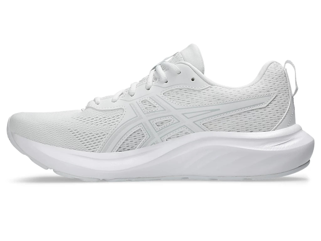 Men's Wide Fit Asics Gel Contend 9 Running Trainers in White/Glacier Grey - Image 8