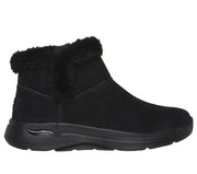 Women's Wide Fit Skechers 144400 Go Walk Arch Fit Cherish Boots