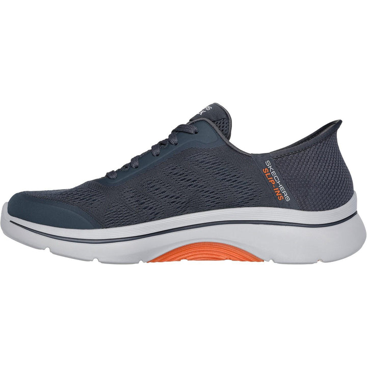Men's Wide Fit Skechers 216602 Slip-ins Arch Fit 2.0 Simplicity Trainer in Navy - Image 1