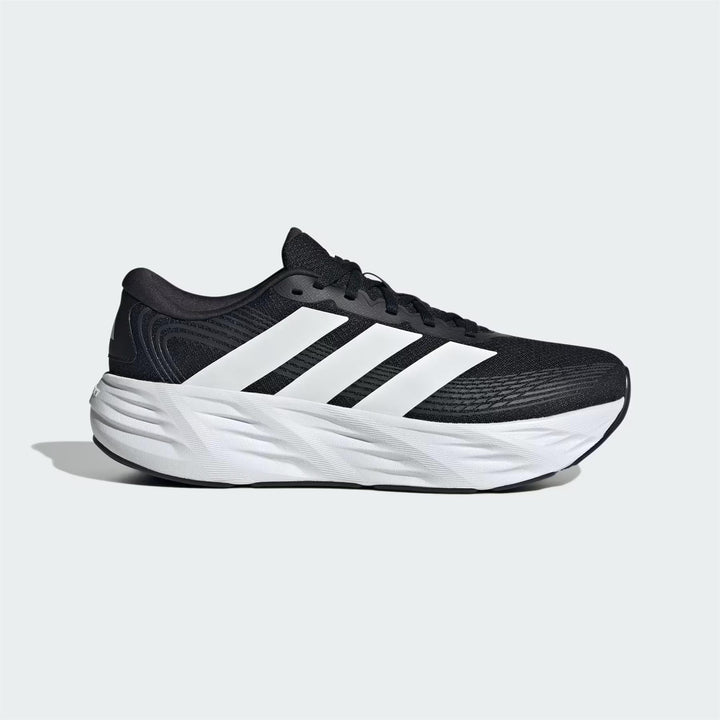 Men's Wide Fit Adidas Galaxy 8 Wide Fit KK4183 Running Trainers - Exclusive in Core Black - Image 1