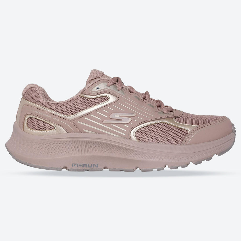 Women's Wide Fit Skechers 128606 Go Run Consistent 2.0 Advantage Trainers in Navy/Multi - Image 24