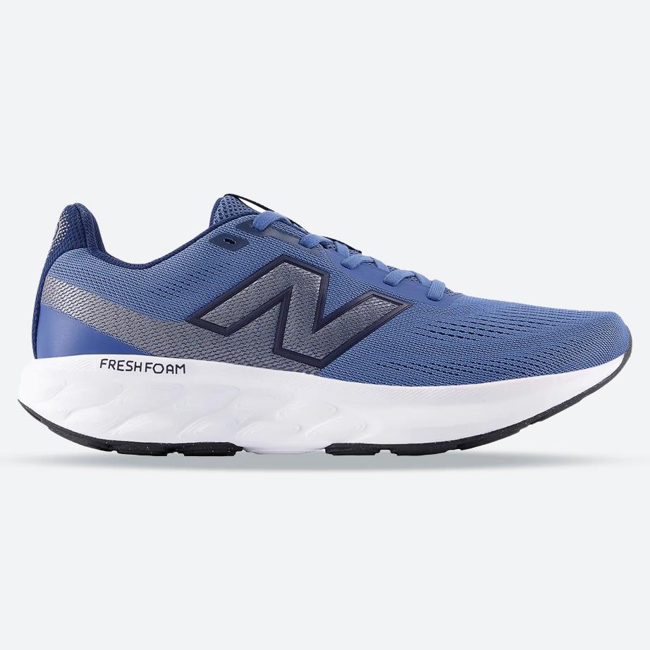 Women's Wide Fit New Balance M52028X Walking/Running Trainers - Fresh Foam in Navy/White - Image 1