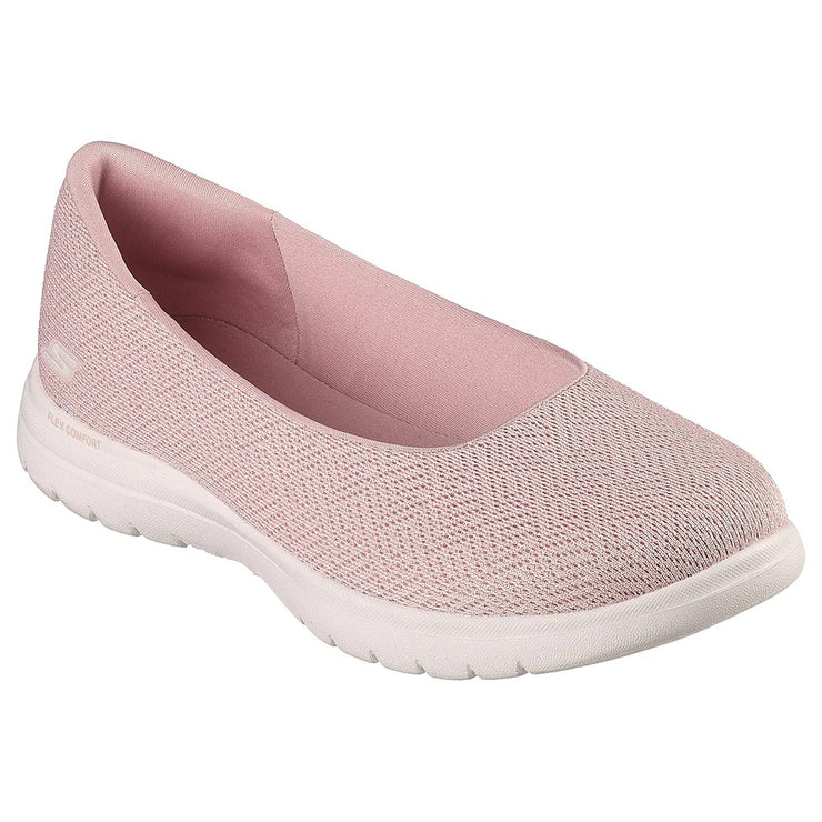 Womens Wide Fit Skechers 136530 Relaxed Fit Shoes