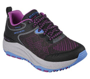Women's Wide Fit Skechers Relaxed Fit 149842 D'lux Trail Round Trip Walking Trainers