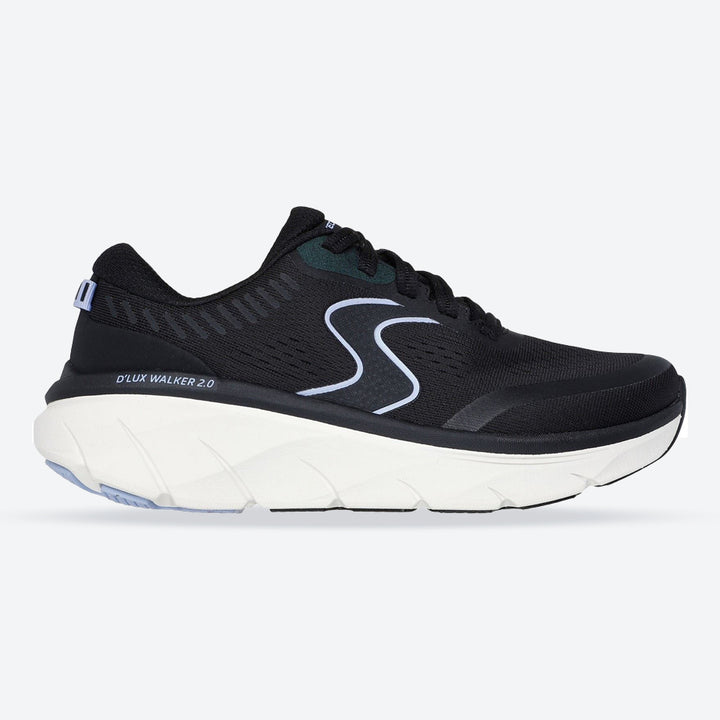 Women's Wide Fit Skechers 150007 D'lux Walker 2.0 Active Pace Trainers