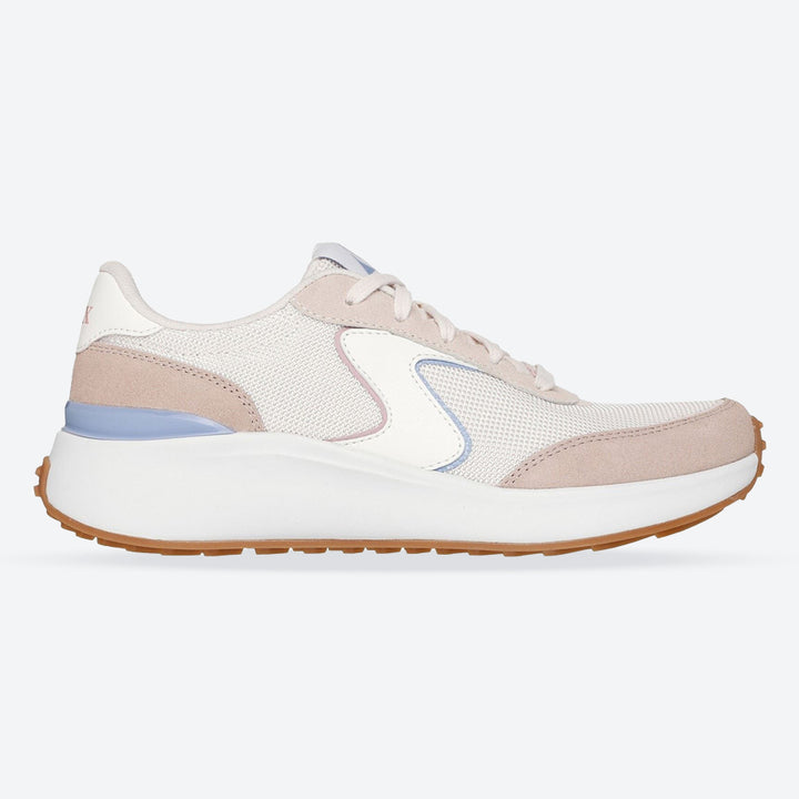 Women's Wide Fit Skechers 150600 Blvd Retro Revival Trainers