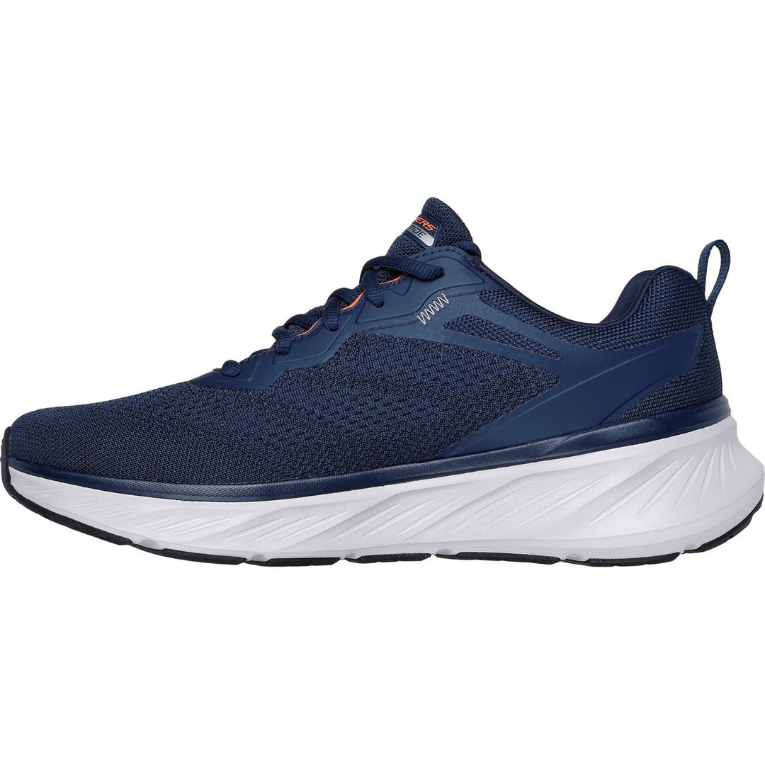 Men's Relaxed Fit Skechers Edgeride 232836 Exxo Trainers in Black - Image 8