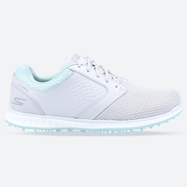 Womens Wide Fit Skechers 17003 Go Golf Elite 3 Grand Sports Trainers in Navy/Pink - Image 1