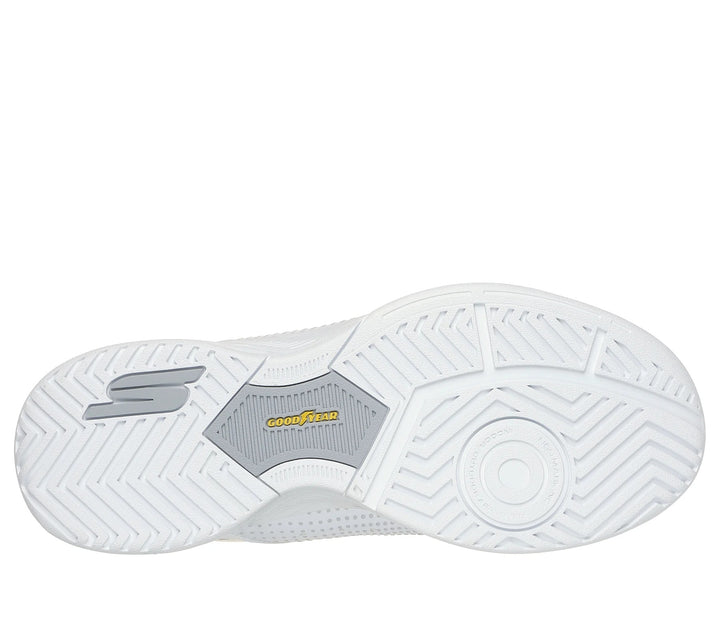 Womens Wide Fit Skechers 172101C Trainers in White/Navy Pink - Image 1